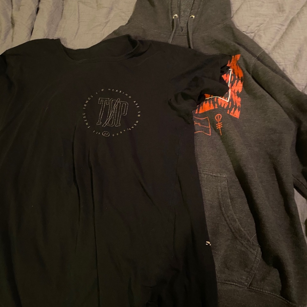 Hoodie and shirt set